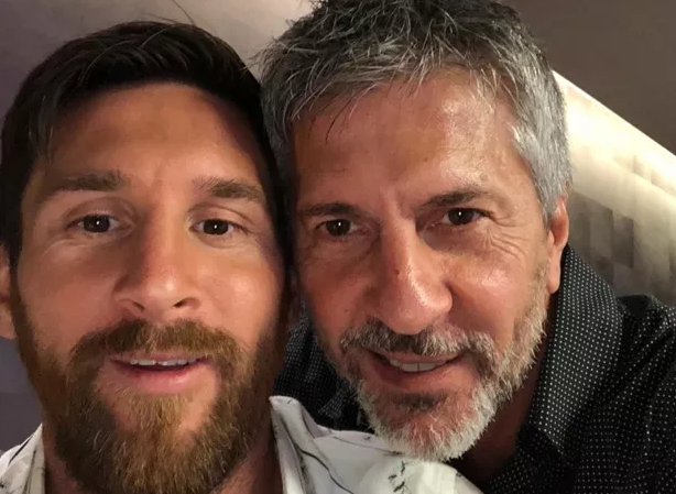Messi e seu pai, Jorge – Foto: Instagram
