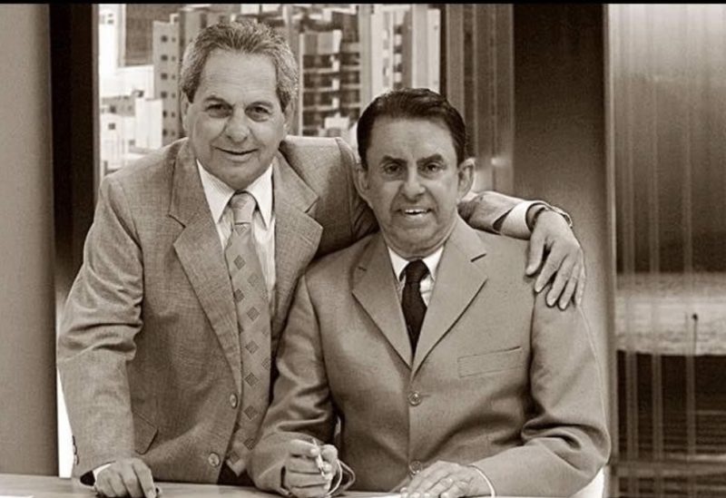 Miguel e Roberto: dupla insepar&aacute;vel que fez sucesso no r&aacute;dio e na TV – Foto: Arquivo