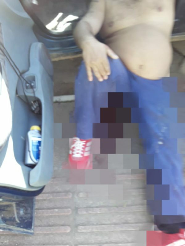 Homem alega ter sido baleado por policial militar