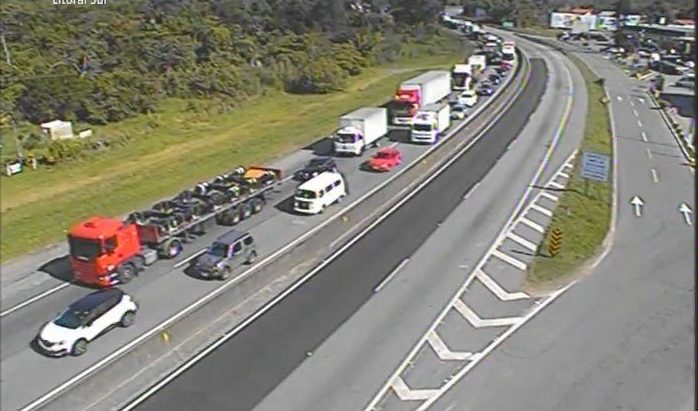 mulher foi atropelada