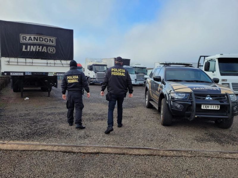 Opera&ccedil;&atilde;o aconteceu em duas cidades de Santa Catarina, nesta ter&ccedil;a-feira – Foto: Pol&iacute;cia Federal/ND