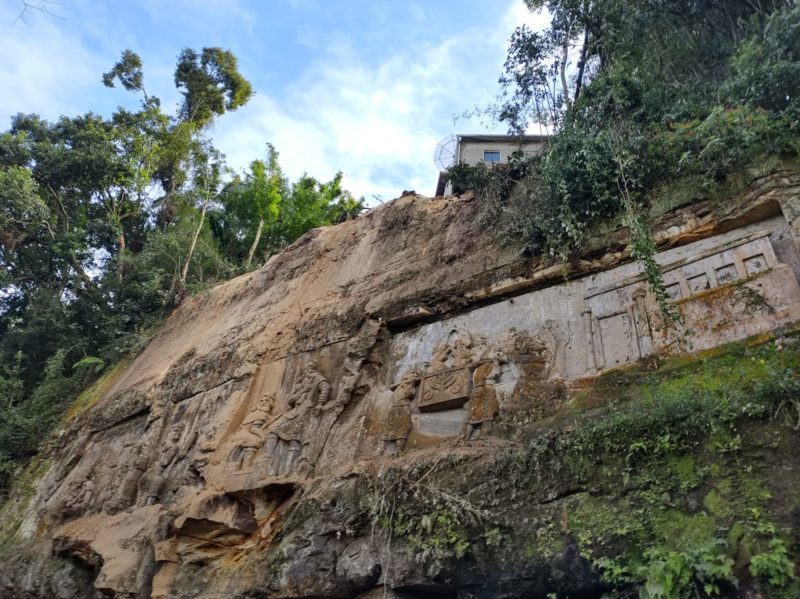 Homem morre ap&oacute;s cair de ponto tur&iacute;stico de 15 m de altura em Orleans&nbsp;– Foto: Divulga&ccedil;&atilde;o/ND