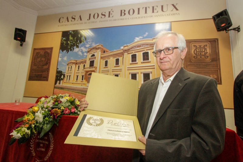 O jornalista Paulo Clovis Schmitz – Foto: Leo Munhoz/ND