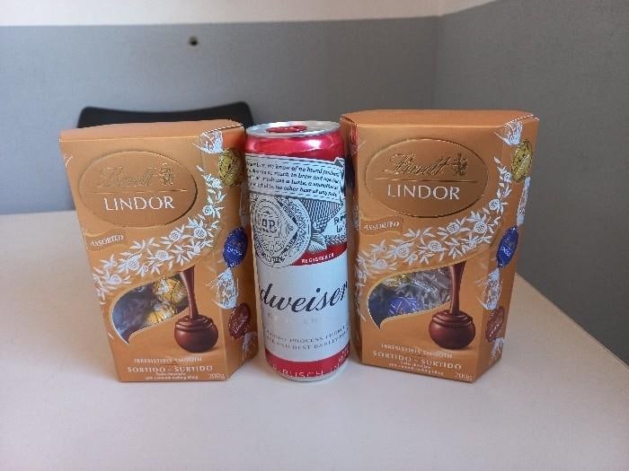 Homem furtou chocolate e cerveja. – Foto: Pol&iacute;cia Militar/Divulga&ccedil;&atilde;o/ND