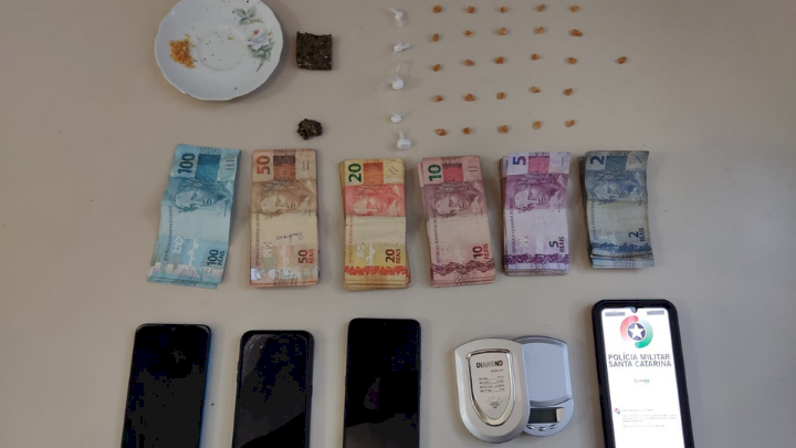 Apreensão de drogas