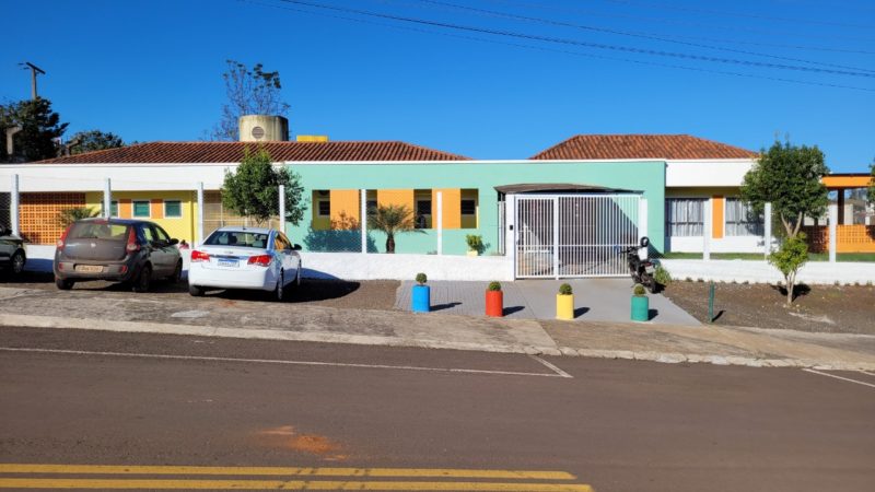Sistema de porteiro eletr&ocirc;nico foi instalado na creche Aquarela, onde ocorreu a trag&eacute;dia – Foto: Prefeitura de Saudades/ND