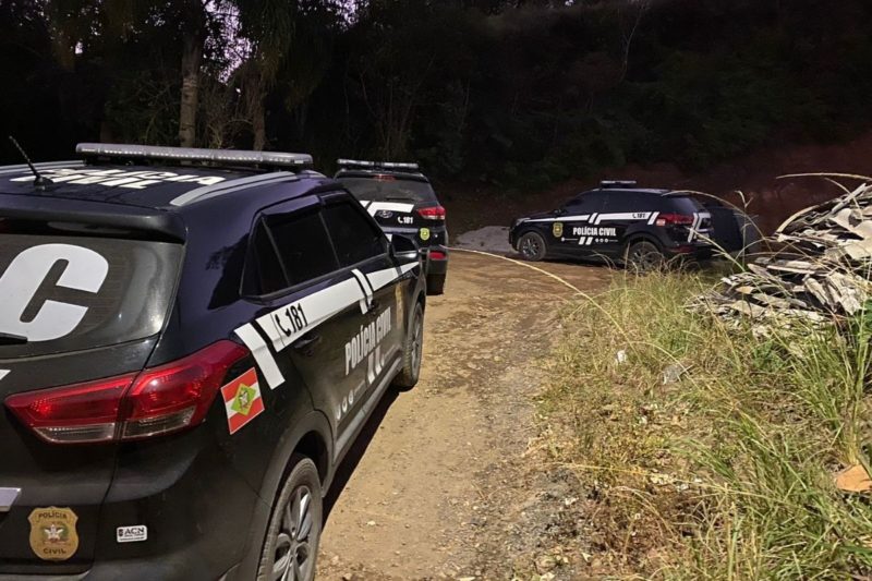 Opera&ccedil;&atilde;o envolveu a participa&ccedil;&atilde;o de 40 policiais civis – Foto: PC/Divulga&ccedil;&atilde;o