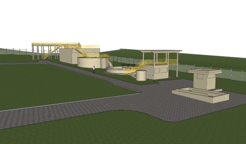 Em Xanxerê, o Sistema de Esgotamento Sanitário do município será ampliado com a nova Estação de Tratamento com capacidade de 15,8 litros por segundo &#8211; Foto: divulgação