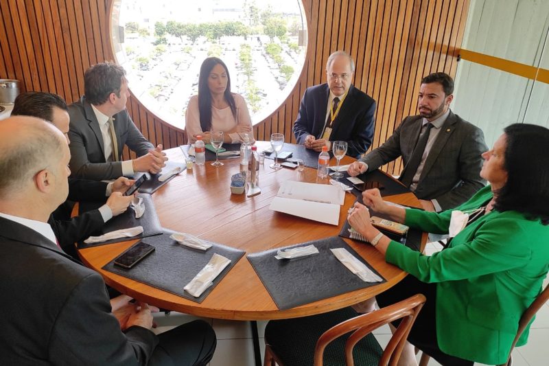 Reuni&atilde;o entre deputados estaduais e o presidente da ABCM – Foto: Divulga&ccedil;&atilde;o/ND