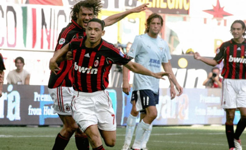 Ricardo Oliveira: Artilheiro de Santos e Atl&eacute;tico-MG, Ricardo Oliveira foi do Milan campe&atilde;o da Champions League de 2003. – Foto: Uefa