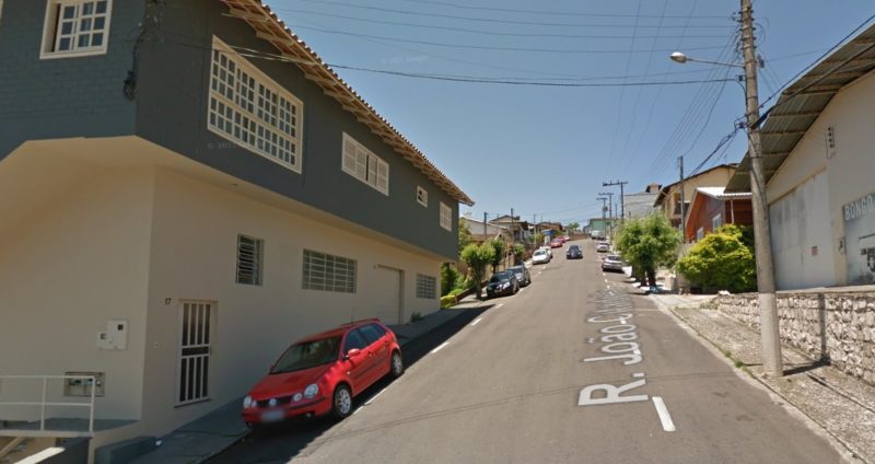 Primeira briga ocorreu na rua João Citadella. &#8211; Foto: Google Street View/Reprodução