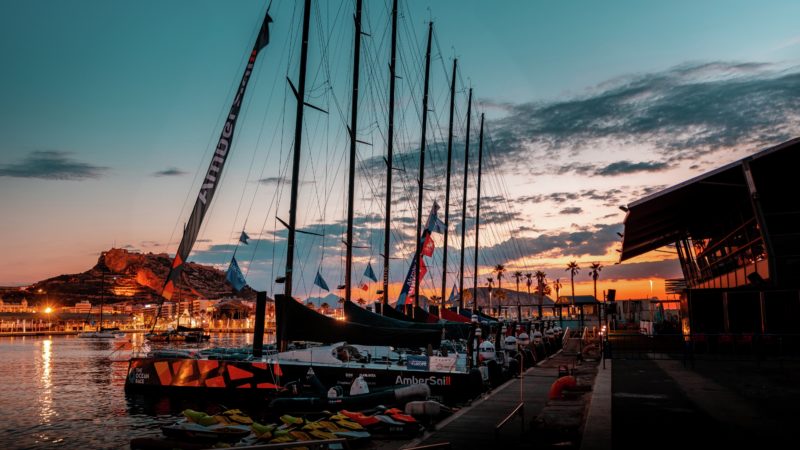 A regata começa em Alicante, na Espanha, e os competidores para a Grande Final no Mediterrâneo em Gênova (Itália) no verão do hemisfério norte de 2023 &#8211; Foto: Sailing Energy/The Ocean Race/ND