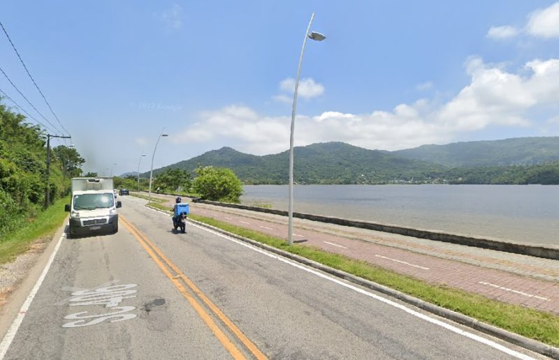 Rua Osni Ortiga e SC-406 ser&atilde;o revitalizadas no Sul da Ilha – Foto: Reprodu&ccedil;&atilde;o/Google Maps/ND