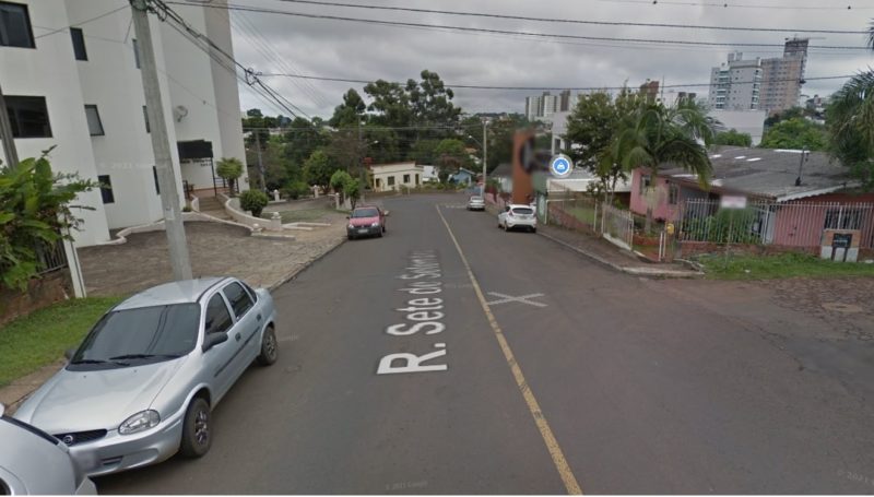 rua do salão de beleza