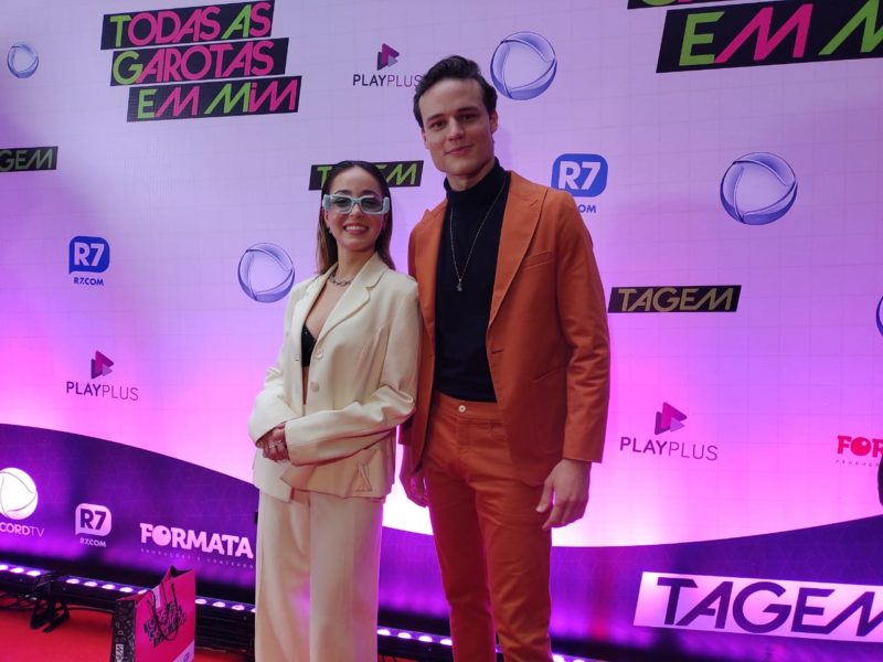 Mharessa Fernanda e Weley Schmitt protagonizam “Todas as Garotas em Mim”, que estreia em 7 de junho – Foto: Paulo Mueller/NDTV