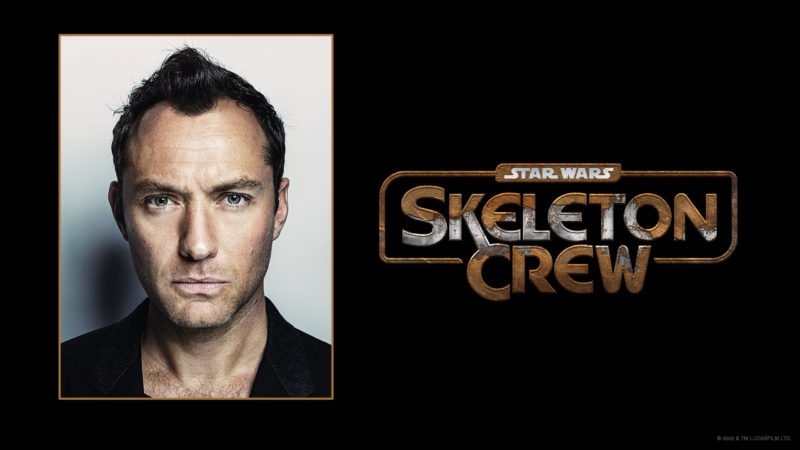 Jude Law aparecer&aacute; em “Skeleton Crew”, a s&eacute;rie criada por Jon Watts, diretor de &ldquo;Homem-Aranha: Sem Volta para Casa&rdquo; – Foto: Disney Brasil/Twitter/ND