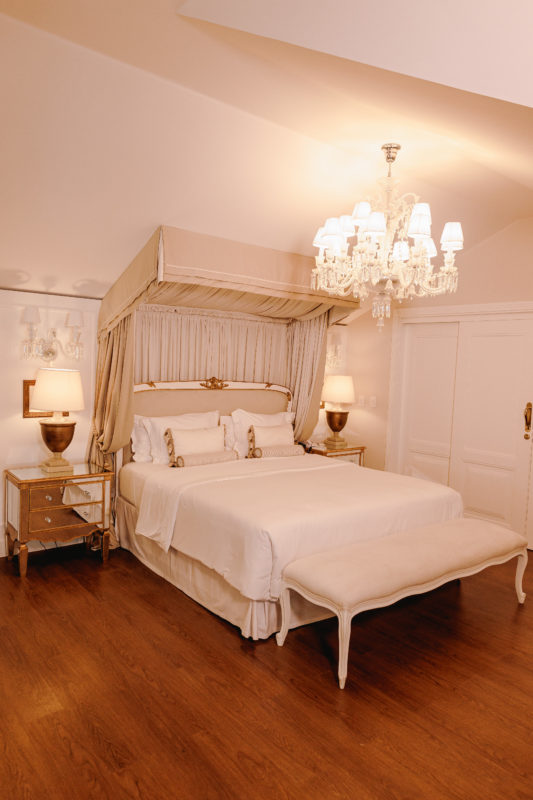 Suite presidencial do Villa do Vale Boutique Hotel, de Blumenau &#8211; Foto: Villa do Vale/Divulgação/ND