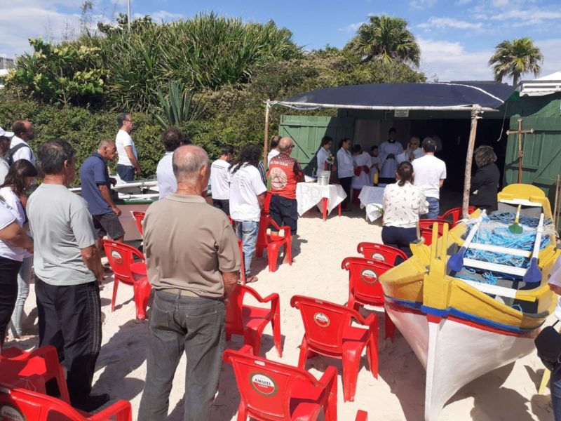 Abertura safra da tainha na praia de Jurer&ecirc; Internacional – Foto: Reprodu&ccedil;&atilde;o/Internet/ND