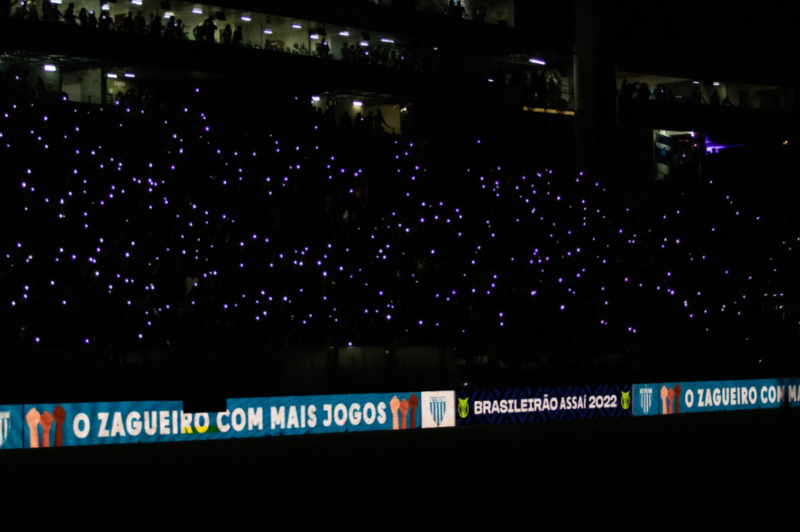 Ava&iacute; 2 a 1 no Coritiba: est&aacute;dio da Ressacada vem registrando alta gradativa na ocupa&ccedil;&atilde;o do est&aacute;dio da Ressacada – Foto: Gustavo Medeiros/ND