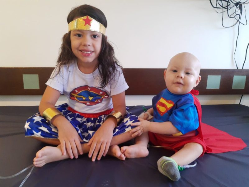 Pedro foi sonhado tamb&eacute;m pela irm&atilde; Manu – Foto: Arquivo pessoal