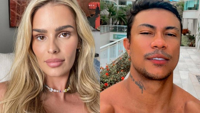 A modelo Yasmin Brunet e o cantor Xam&atilde; podem estar vivendo um romance – Foto: Internet/Reprodu&ccedil;&atilde;o/ND