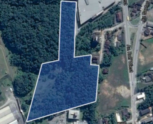 &Aacute;rea de expans&atilde;o prevista para a Udesc Joinville – Foto: Udesc Joinville