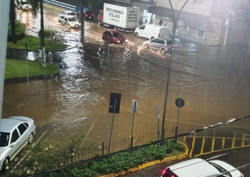 Munic&iacute;pio de Videira decretou situa&ccedil;&atilde;o de emerg&ecirc;ncia – Foto: Divulga&ccedil;&atilde;o/ND