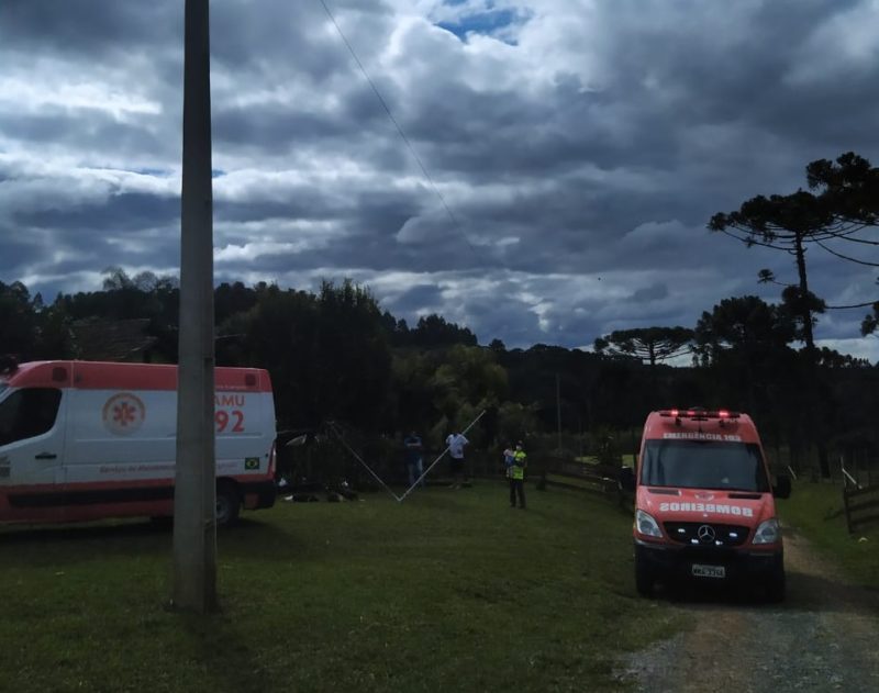 Homem morre vítima de choque