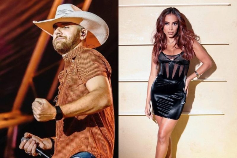 Fala de Z&eacute; Neto em show foi considerada indireta para Anitta na internet – Foto: Internet