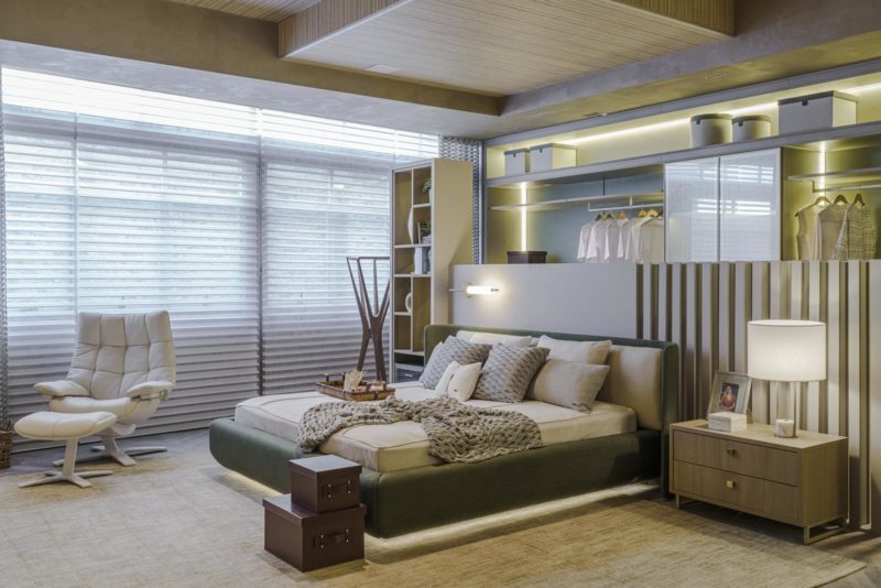 A Cama Origem tem seu design assinado pelo arquiteto Felipe de Medeiros e pela designer Susane Raiter – Foto: Divulgação/Lojas Arquitetura do Sono