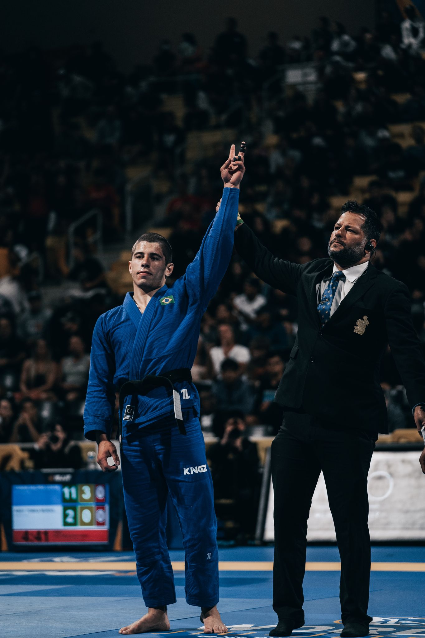 Coordenador de lutas da Sejer conquista mais um título mundial de jiu-jitsu