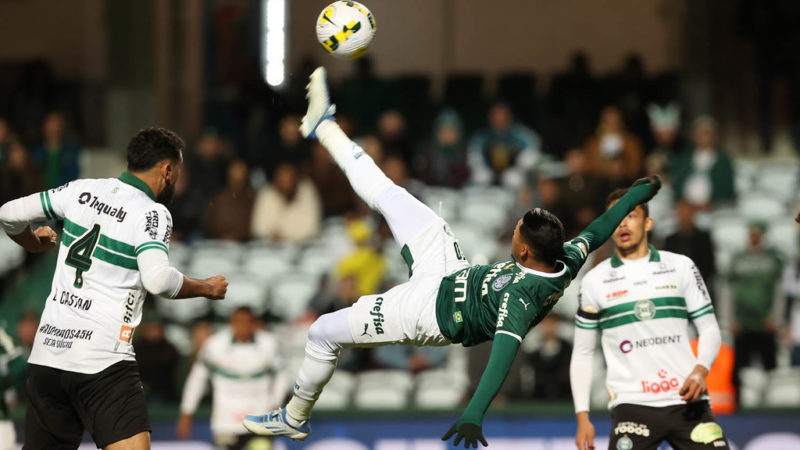 Rony marcou um dos gols do Palmeiras – Foto: Cesar Greco/SE Palmeiras/ND