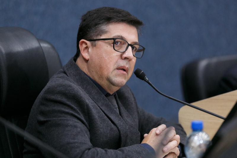 Vereador Otto da Farm&aacute;cia foi o autor do projeto apresentado no legislativo – Foto: Davi Spuldaro-CVI/ND