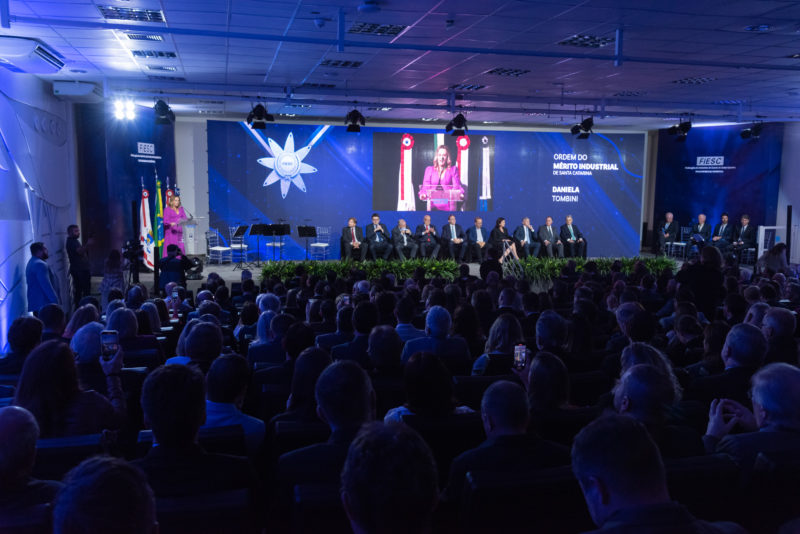 The event highlighted the presence of women and the growth of industries – Photo: FIESC/Disclosure/ND
