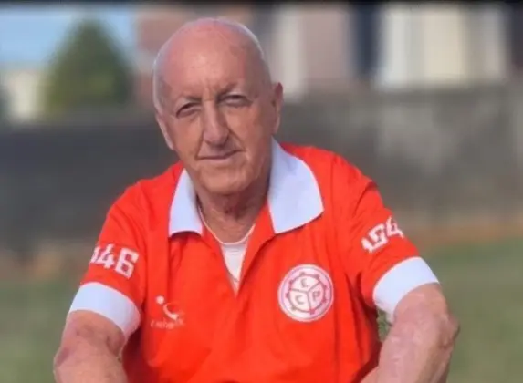Galego, ex-jogador do Pr&oacute;spera de Crici&uacute;ma, faleceu aos 81 anos neste domingo em Crici&uacute;ma. – Foto: Arquivo da fam&iacute;lia.
