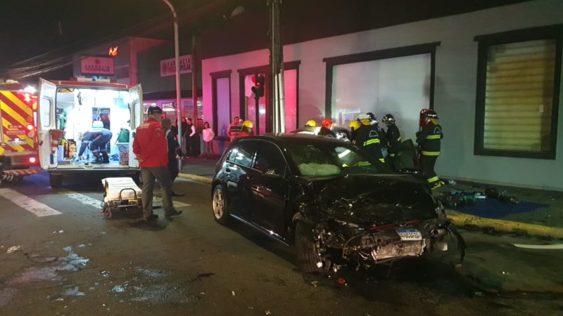 acidente na região central de joinville