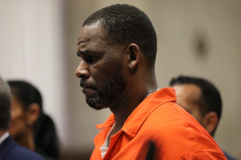 Recorded by R. Kelly during the 2019 hearing in Chicago - Photo: Antonio Perez/Pool/AFP/ND