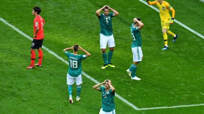 Campe&atilde; mundial em 2014, a Alemanha caiu para a Coreia na fase de grupos – Foto: Fifa/Divulga&ccedil;&atilde;o