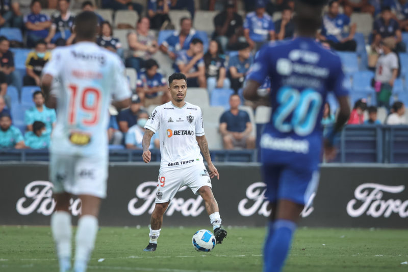 Allan foi expulso e desfalca o Atl&eacute;tico-MG na partida da volta – Foto: PEDRO SOUZA / ATL&Eacute;TICO-MG