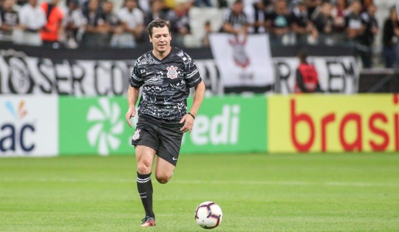 Anderson Polga: O jogador foi reserva durante a campanha do penta em 2002 – Foto: Daniel Augusto Jr/ Ag. Corinthians