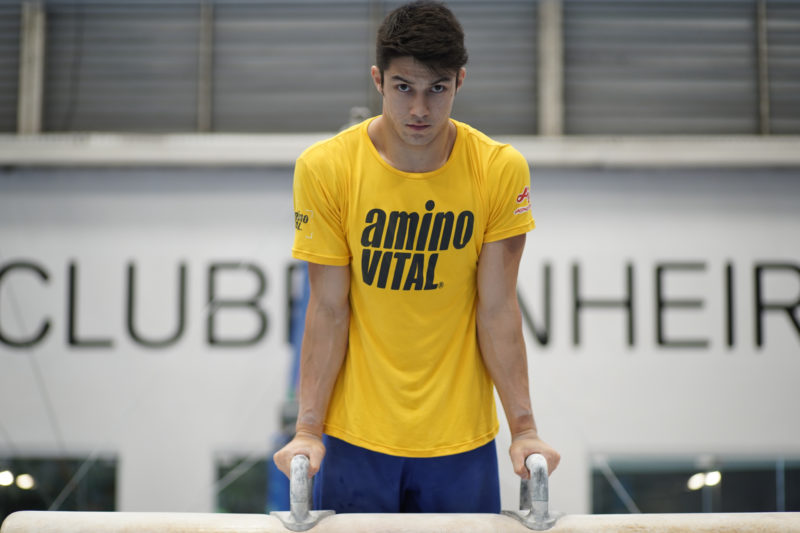 Arthur Nory, foi medalha de bronze na Ginástica Artística no Rio 2016 – Foto: divulgação