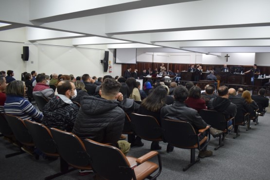 Justi&ccedil;a condena os quatro jovens acusados de homic&iacute;dio em Lages – Foto: TJSC/Reprodu&ccedil;&atilde;o/ND