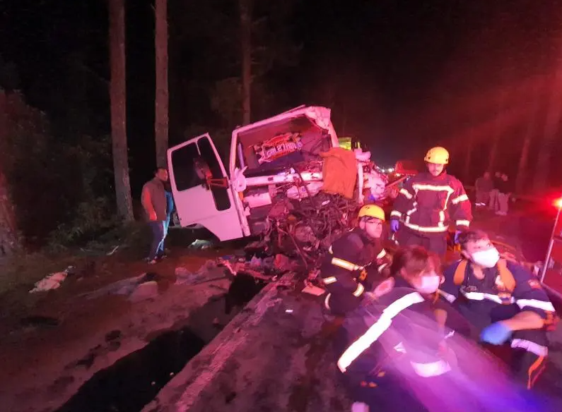 acidente em sc ocorreu neste sábado