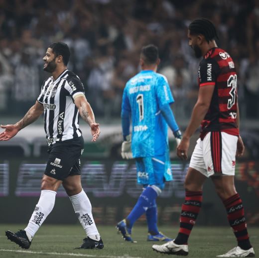 Hulk foi o dono do jogo no est&aacute;dio Mineir&atilde;o – Foto: CAM/Divulga&ccedil;&atilde;o/ND