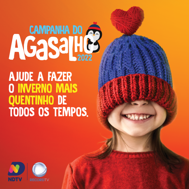 Campanha do Agasalho &eacute; realizada pelo NDTV – Foto: NDTV
