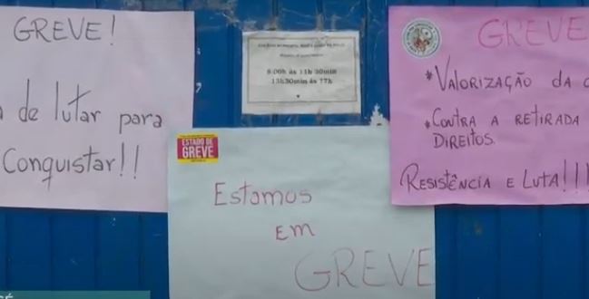 Em alguns locais servi&ccedil;os est&atilde;o funcionando normalmente com servidores que n&atilde;o aderiram ao movimento – Foto: Reprodu&ccedil;&atilde;o/BG