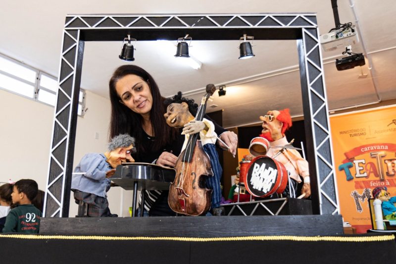Caravana Teatro Feito &agrave; M&atilde;o chega &agrave; &uacute;ltima etapa em Joinville – Foto: Divulga&ccedil;&atilde;o/ND