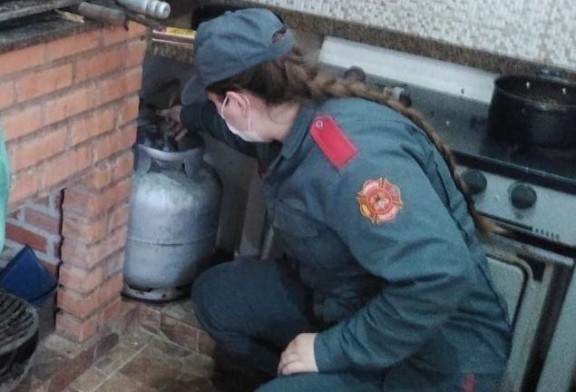 Bombeiros dão dicas quanto à prevenção de incêndios em decorrência do gás de cozinha &#8211; Foto: CBMSC/Divulgação/ND