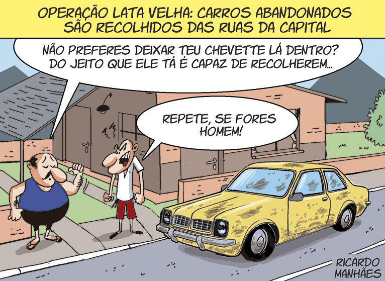 Operação Lata Velha: carros abandonados são recolhidos das ruas da capital