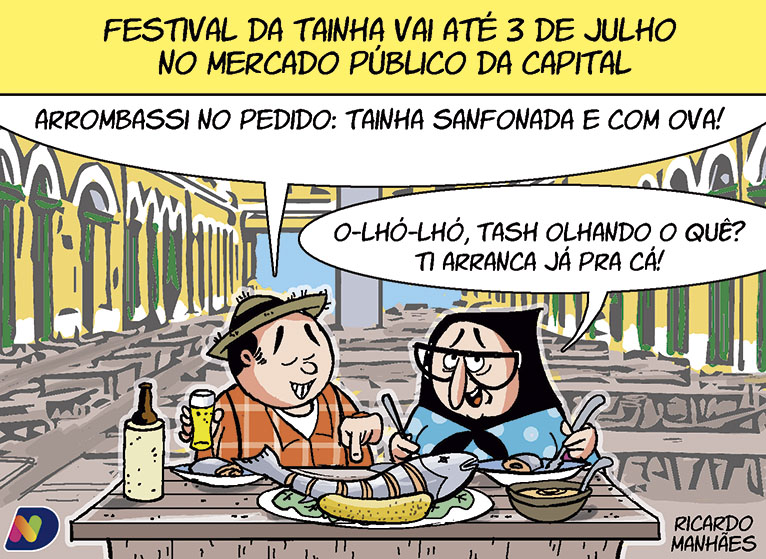 Festival da tainha vai até 3 de julho no Mercado Público da Capital